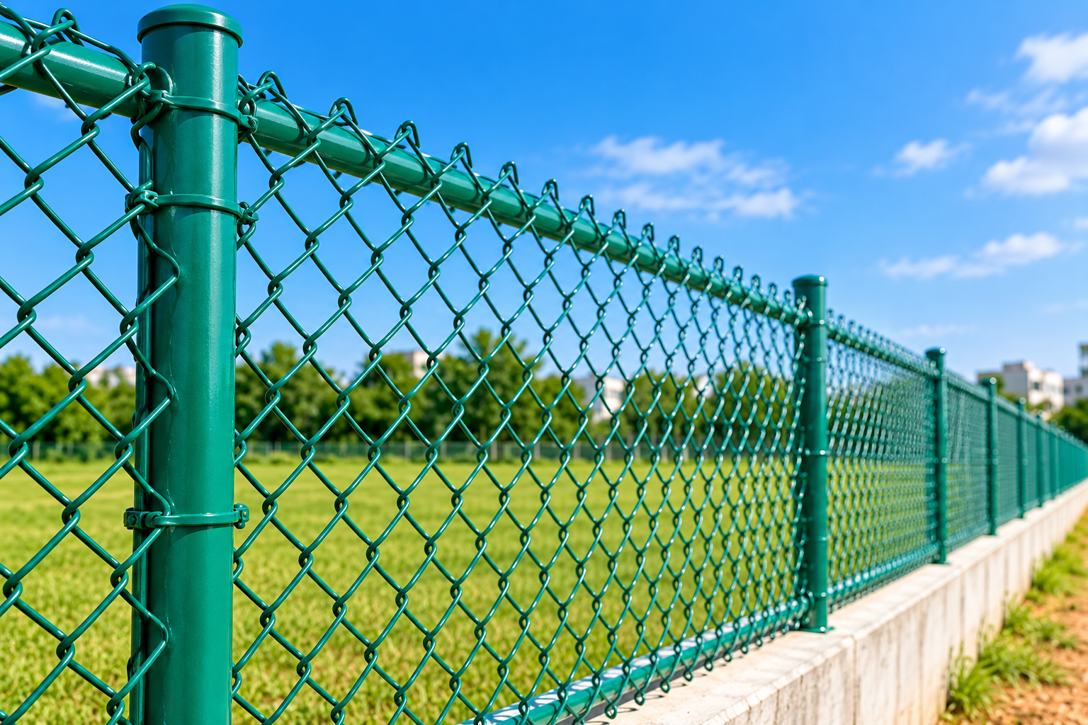 PVC Chain Link Fencing in Hyderabad
