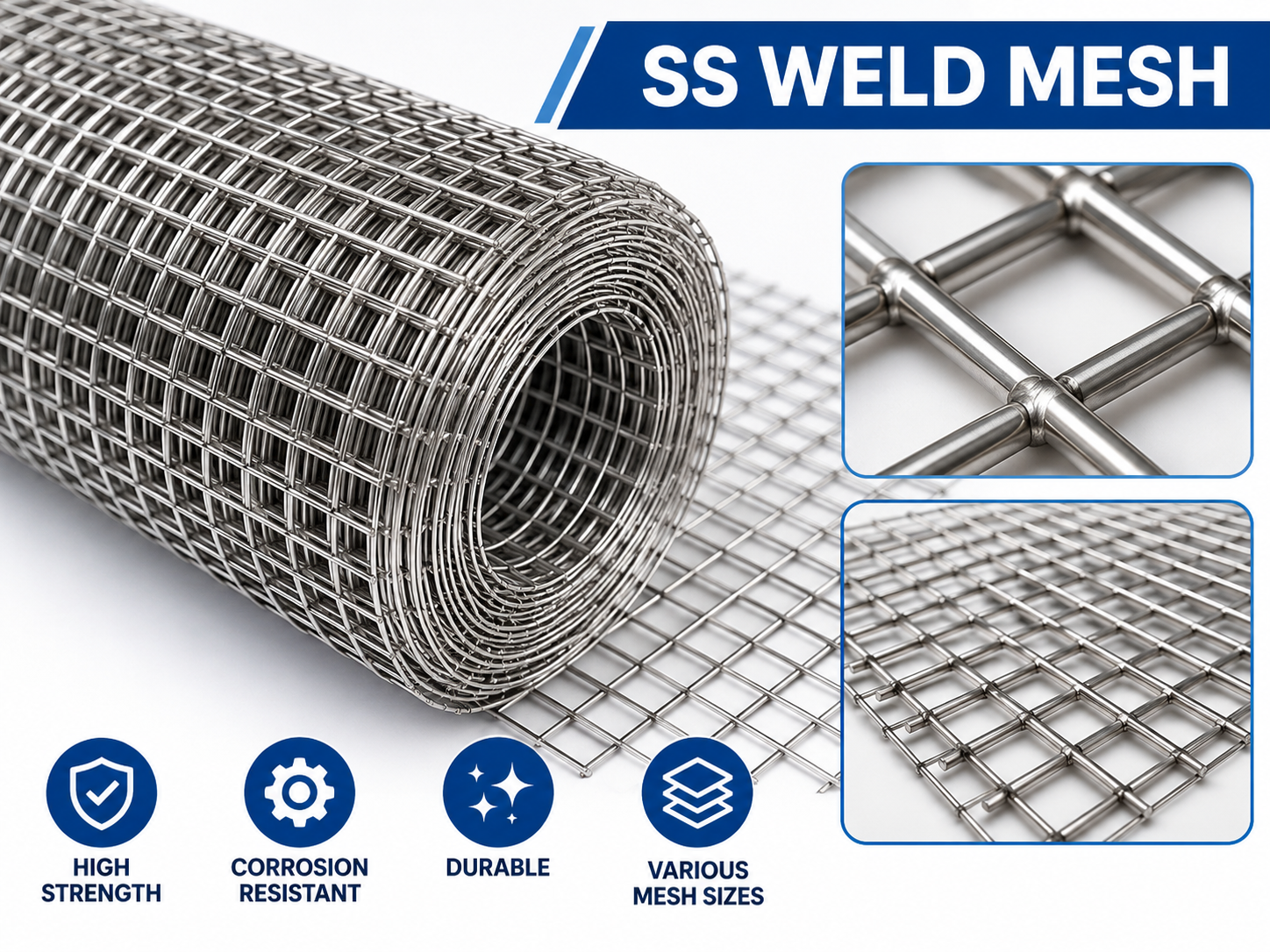 SS Weld Mesh in Hyderabad